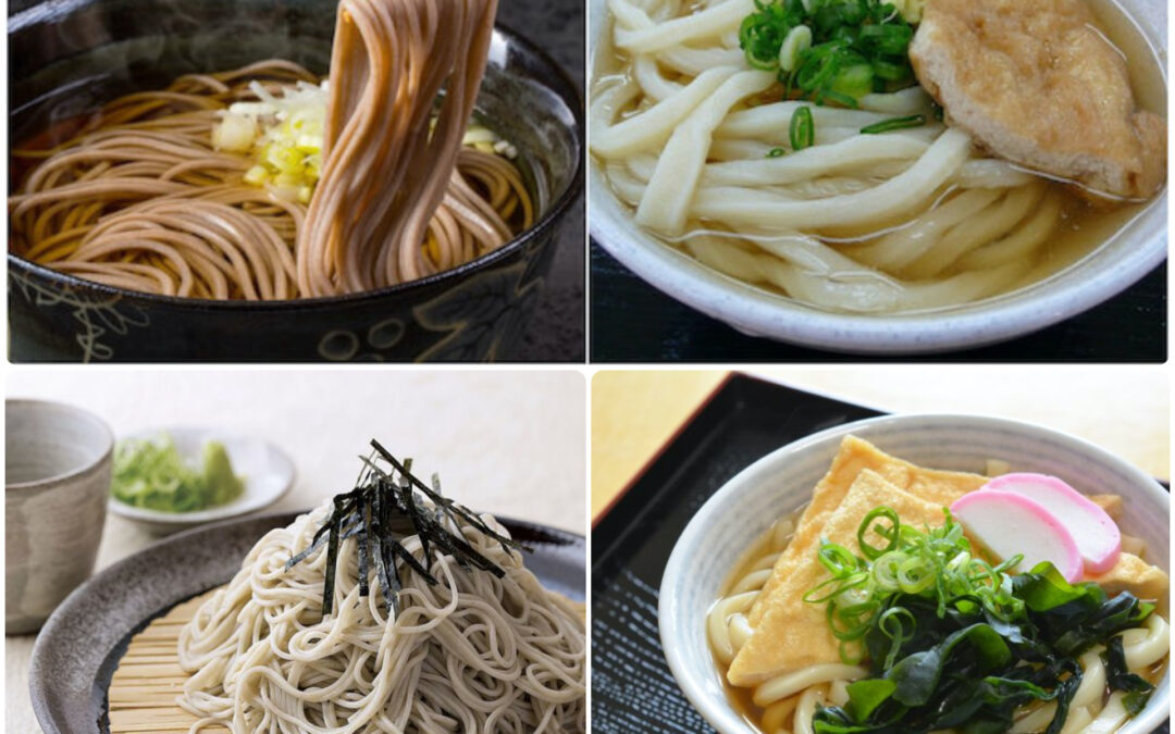 Year-Passing SOBA; New Year-Welcoming UDON